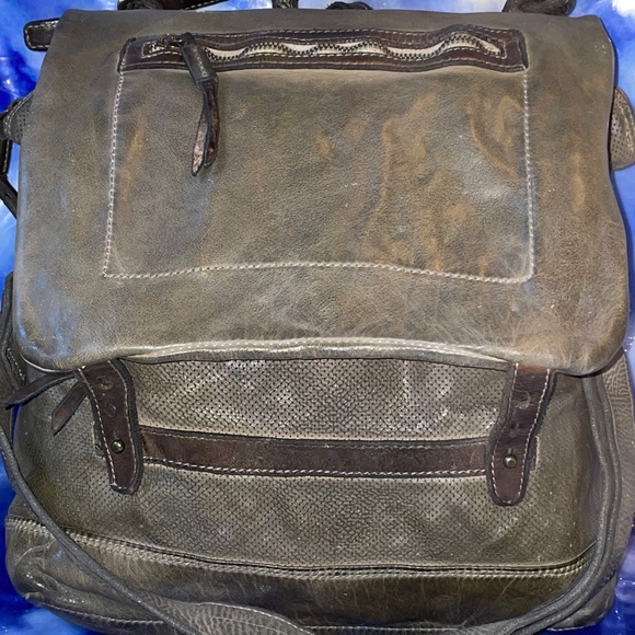Free People Leather Convertible Backpack main image 9